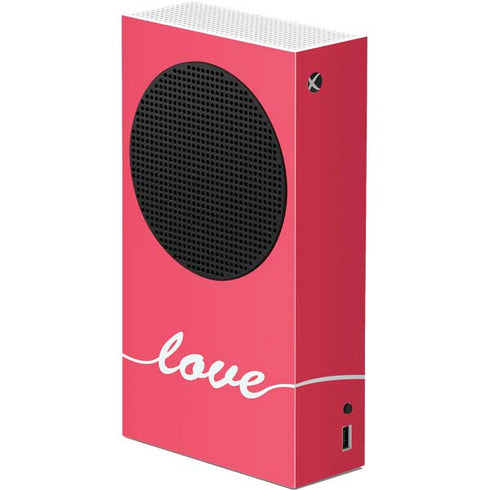 Love Banner Xbox Series S Console Skin